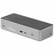 StarTech.com USB-C Dock, 4K 60Hz Quad Monitor DisplayPort & HDMI, Universal USB C Docking Station, 100W Power Delivery, USB Hub 