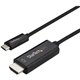 StarTech.com 3ft (1m) USB C to HDMI Cable - 4K 60Hz USB Type C DP Alt Mode to HDMI 2.0 Video Display Adapter Cable - Works w/Thu