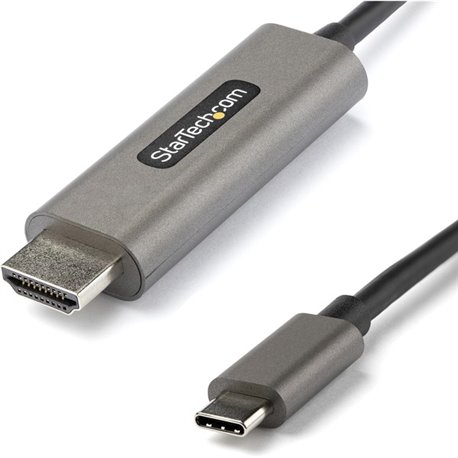 StarTech.com 3ft (1m) USB C to HDMI Cable 4K 60Hz with HDR10, Ultra HD USB Type-C to HDMI 2.0b Video Adapter Cable, DP 1.4 Alt M