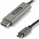 StarTech.com 10ft (3m) USB C to HDMI Cable 4K 60Hz with HDR10, Ultra HD USB Type-C to HDMI 2.0b Video Adapter Cable, DP 1.4 Alt 