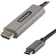 StarTech.com 13ft (4m) USB C to HDMI Cable 4K 60Hz with HDR10, Ultra HD USB Type-C to HDMI 2.0b Video Adapter Cable, DP 1.4 Alt 