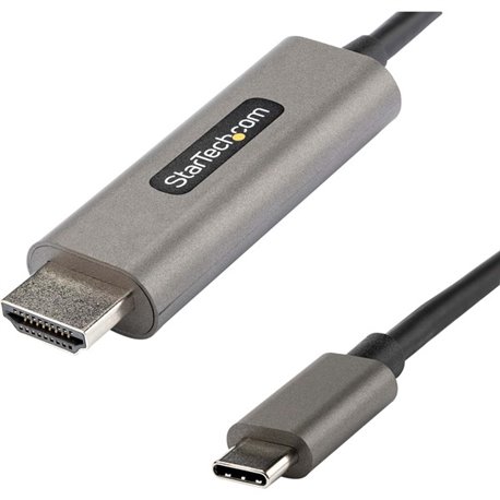 StarTech.com 13ft (4m) USB C to HDMI Cable 4K 60Hz with HDR10, Ultra HD USB Type-C to HDMI 2.0b Video Adapter Cable, DP 1.4 Alt 