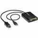 StarTech.com DisplayPort to DVI Dual Link Active Adapter, DisplayPort to DVI-D Adapter/Video Converter 2560x1600 60Hz, DP to DVI