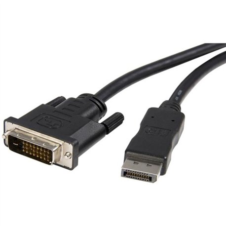 StarTech.com 10-Pack 6ft DisplayPort to DVI Cable - 1080p DisplayPort 1.2 to DVI-D Video Adapter Cable - Passive DP++ to DVI Dig
