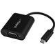 StarTech.com USB-C to VGA Adapter - 1920x1200 - USB C Adapter - USB Type C to VGA Monitor / Projector Adapter - Use this unique 