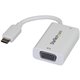 StarTech.com USB C to VGA Adapter with 60W Power Delivery Pass-Through - 1080p USB Type-C to VGA Video Converter w/ Charging - W