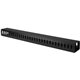 StarTech.com Vertical Cable Organizer with Finger Ducts - Vertical Cable Management Panel - Rack-Mount Cable Raceway - 20U - 3 f