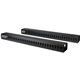 StarTech.com Vertical Cable Organizer with Finger Ducts - Vertical Cable Management Panel - Rack-Mount Cable Raceway - 40U - 6 f