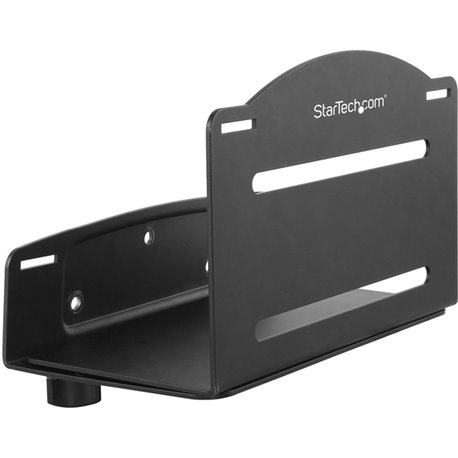 StarTech.com CPU Mount - Adjustable Computer Wall Mount - PC Wall Mount - CPU Wall Mount - Adjustable Width 4.8 to 8.3in - Heavy