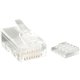 StarTech.com Cat.6 RJ45 Stranded Modular Plug Connector - 50 Pack - Network connector - RJ-45 (M) - CAT 6 - stranded - clear (pa