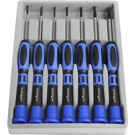 StarTech.com 7 Piece Precision Screwdriver Computer Tool Kit - Provides 7 precision screwdrivers for almost any computer mainten