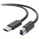 Belkin SuperSpeed USB 3.0 Cable - 10 ft USB Data Transfer Cable for Printer, Scanner, Portable Hard Drive, Keyboard - First End: