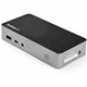 StarTech.com USB-C Dock - Dual Monitor 1080p HDMI Laptop Docking Station - 60W Power Delivery - 1x USB-C, 3x USB-A, GbE - Mac & 