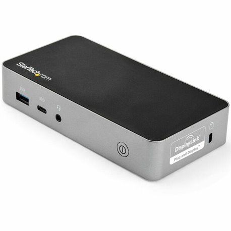 StarTech.com USB-C Dock - Dual Monitor 1080p HDMI Laptop Docking Station - 60W Power Delivery - 1x USB-C, 3x USB-A, GbE - Mac & 