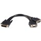 StarTech.com LFH 59 Male to Dual Female VGA DMS 59 Cable - Connect two VGA monitors to your DMS / LFH graphics card. - 1ft dms 5