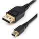 StarTech.com 6ft 2m VESA Certified Mini DisplayPort to DisplayPort 1.4 Cable, 8K 60Hz HBR3 HDR, Super UHD 4K 120Hz, mDP to DP Sl