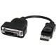 StarTech.com DisplayPort to DVI Adapter, Active DisplayPort to DVI-D Adapter Converter 1080p, DP 1.2 to DVI Adapter, Latching DP