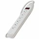 Belkin 6-Outlet Power Strip w/ On-Off Switch - 12ft Cord - Straight Plug - White - 3-prong - 6 - 12 ft Cord - Beige