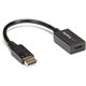 StarTech.com DisplayPort to HDMI Adapter, 1080p DP to HDMI Video Converter, DP to HDMI Monitor/TV Dongle, Passive, Latching DP C