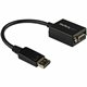 StarTech.com DisplayPort to VGA Video Adapter Converter - Connect a VGA monitor to a DisplayPort-equipped PC - Works with Displa