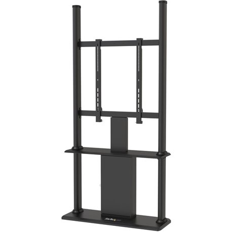 StarTech.com Digital Signage Display Stand - Black - Locking - Cable Management - Portrait Kiosk Enclosure (DSIGNAGESTND) - The 