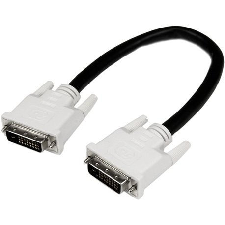 StarTech.com 1 ft DVI-D Dual Link Cable - M/M - Provides a high-speed, crystal-clear connection to your DVI digital devices - 1f