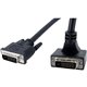 StarTech.com 6 ft 90 Degree Down Angled DVI-D Monitor Cable - M/M - Provides a high speed, crystal clear connection between your