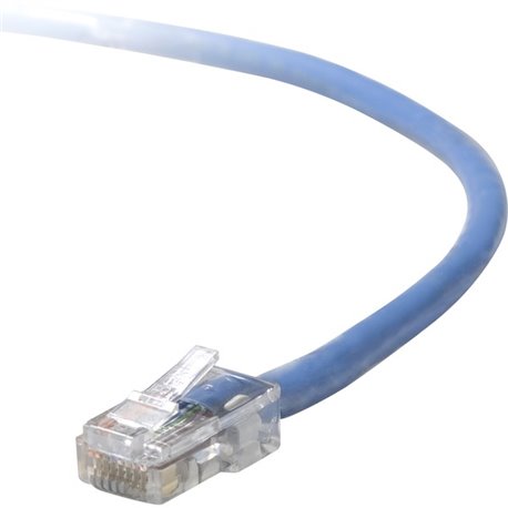 Belkin Cat.5e UTP Patch Cable - RJ-45 Male Network - RJ-45 Male Network - 7ft - Blue