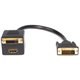 StarTech.com 1 ft DVI-D to DVI-D & HDMI Splitter Cable - M/F - Display a DVI-D signal on a DVI and HDMI-equipped monitor simulta