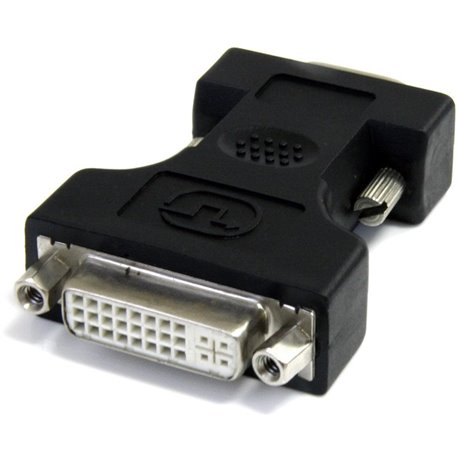 StarTech.com DVI to VGA Cable Adapter - Black - F/M - Use your DVI-I Display with a VGA video card - DVI to VGA - dvi to vga ada