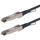 StarTech.com 0.5m QSFP+ to QSFP+ Direct Attach Cable for Juniper EX-QSFP-40GE-DAC-50CM - 40GbE - QSFP+ Copper DAC 40 Gbps - 100%