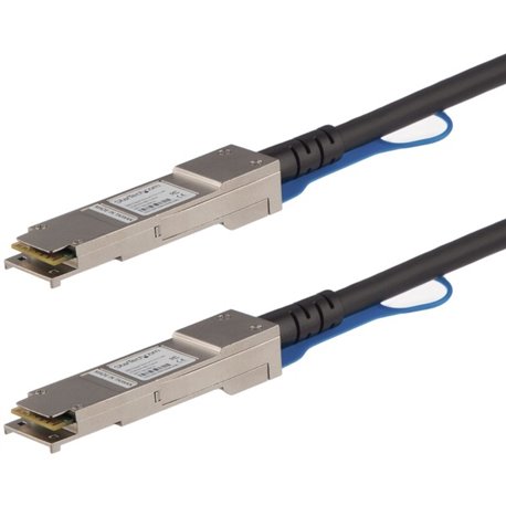 StarTech.com 0.5m QSFP+ to QSFP+ Direct Attach Cable for Juniper EX-QSFP-40GE-DAC-50CM - 40GbE - QSFP+ Copper DAC 40 Gbps - 100%