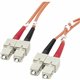 StarTech.com 2m Fiber Optic Cable - Multimode Duplex 62.5/125 - LSZH - SC/SC - OM1 - SC to SC Fiber Patch Cable - Connect fiber 