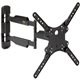 StarTech.com Full Motion TV Wall Mount for 32-55 inch VESA Display - Heavy Duty Articulating Adjustable Flat Screen TV Wall Moun