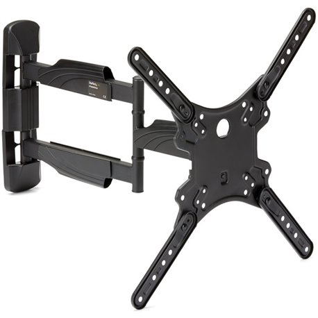 StarTech.com Full Motion TV Wall Mount for 32-55 inch VESA Display - Heavy Duty Articulating Adjustable Flat Screen TV Wall Moun