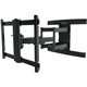 TV Wall Mount supports up to 100" VESA Displays - Low Profile Full Motion Large TV Wall Mount - Heavy Duty Adjustable Bracket - 