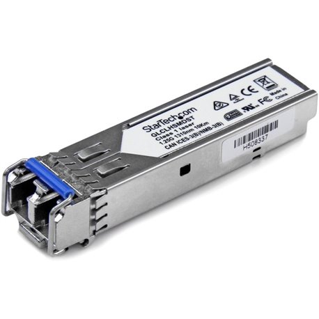 StarTech.com Cisco GLC-LH-SMD Compatible SFP Module - 1000BASE-LX/LH - 1GE Gigabit Ethernet 1GbE Single Mode Fiber SMF Optic Tra