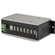 StarTech.com 7 Port USB 2.0 Hub - Metal Industrial USB Hub (USB-A to 7 USB-A) - Mountable, ESD/Surge Protection - Extended Opera