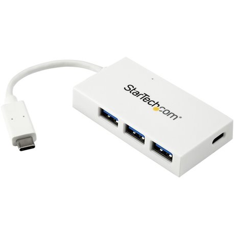 StarTech.com 4 Port USB C Hub with 1x USB-C & 3x USB-A (SuperSpeed 5Gbps) - USB Bus Powered - Portable/Laptop USB 3.0 Type-C Hub