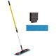 Rubbermaid Commercial Brushless Mechanical Sweeper - 7.50" Brush Face - 1 Each - Black
