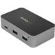 StarTech.com 4-Port USB C Hub - USB 3.2 Gen 2 (10 Gbps) - 3x USB-A & 1x USB-C - Powered - Universal Adapter Included - USB C hub