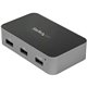 StarTech.com 4 Port USB C Hub with Power Adapter, USB 3.2 Gen 2 (10Gbps), 4x USB Type A, Self Powered, Fast Charge Port, Mountab