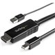 StarTech.com 10 ft. (3 m) HDMI to DisplayPort Cable - 4K 30Hz - USB-powered - Active HDMI to DisplayPort Cable (HD2DPMM10) - Thi