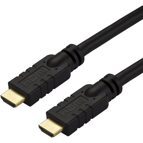 StarTech.com 30ft (10m) HDMI 2.0 Cable - 4K 60Hz UHD Active High Speed HDMI Cable - CL2 Rated for In Wall Install - Durable - HD