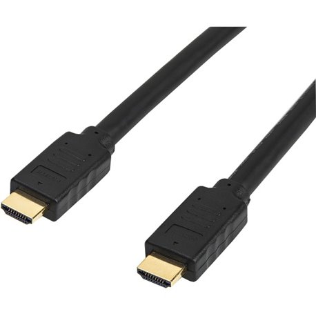 StarTech.com 50ft (15m) HDMI 2.0 Cable - 4K 60Hz UHD Active High Speed HDMI Cable - CL2 Rated for In Wall Install - Durable - HD