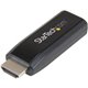 StarTech.com HDMI to VGA Converter with Audio - Compact Adapter - 1920x1200 - This highly portable adapter is the ideal travel c