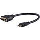 StarTech.com 8in HDMI� to DVI-D Video Cable Adapter - HDMI Male to DVI Female - Connect a DVI-D device to an HDMI-enabled device