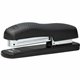 Bostitch Ergonomic Desktop Stapler - 20 Sheets Capacity - 210 Staple Capacity - Full Strip - 1 Each - Black - Metal, Rubber