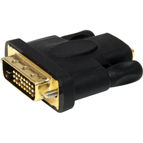 StarTech.com HDMI� to DVI-D Video Cable Adapter - F/M - Connect DVI capable devices to HDMI-enabled devices and vice versa - HDM