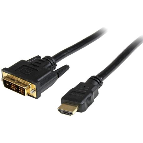 StarTech.com 15 ft HDMI� to DVI-D Cable - M/M - Connect an HDMI-enabled output device to a DVI-D display, or a DVI-D output devi